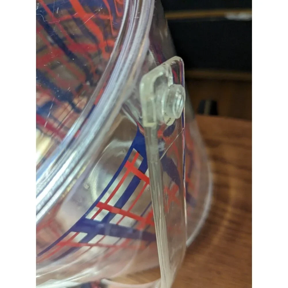 Tommy Hilfiger Ice Bucket Barware Vintage Item w/ Tongs Tags SEE